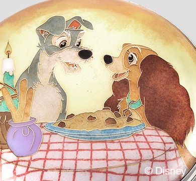 七宝宝石箱「Lady and the Tramp」画像1