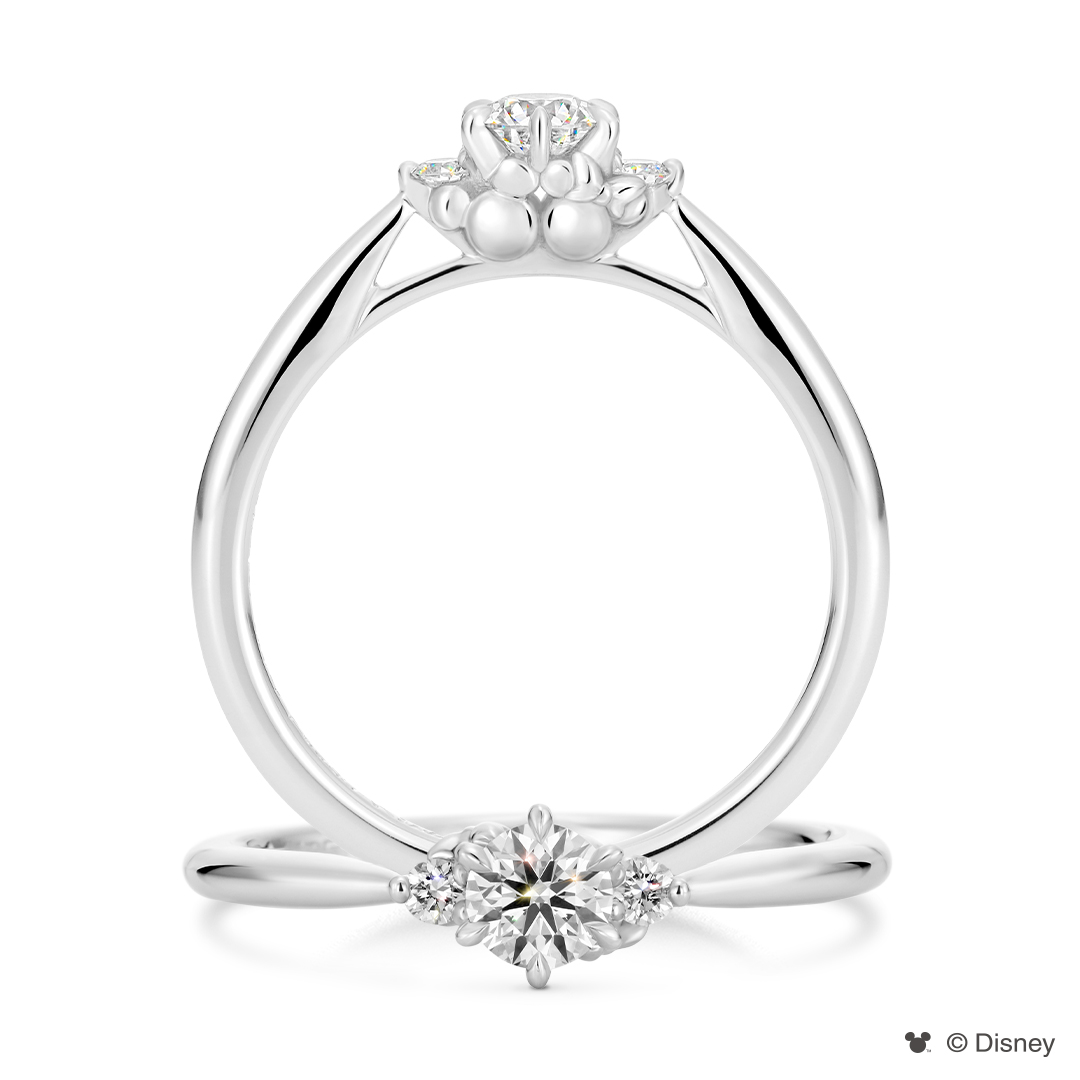 プリンセスティアラ ハート[RDANS-550]｜婚約指輪（エンゲージリング 