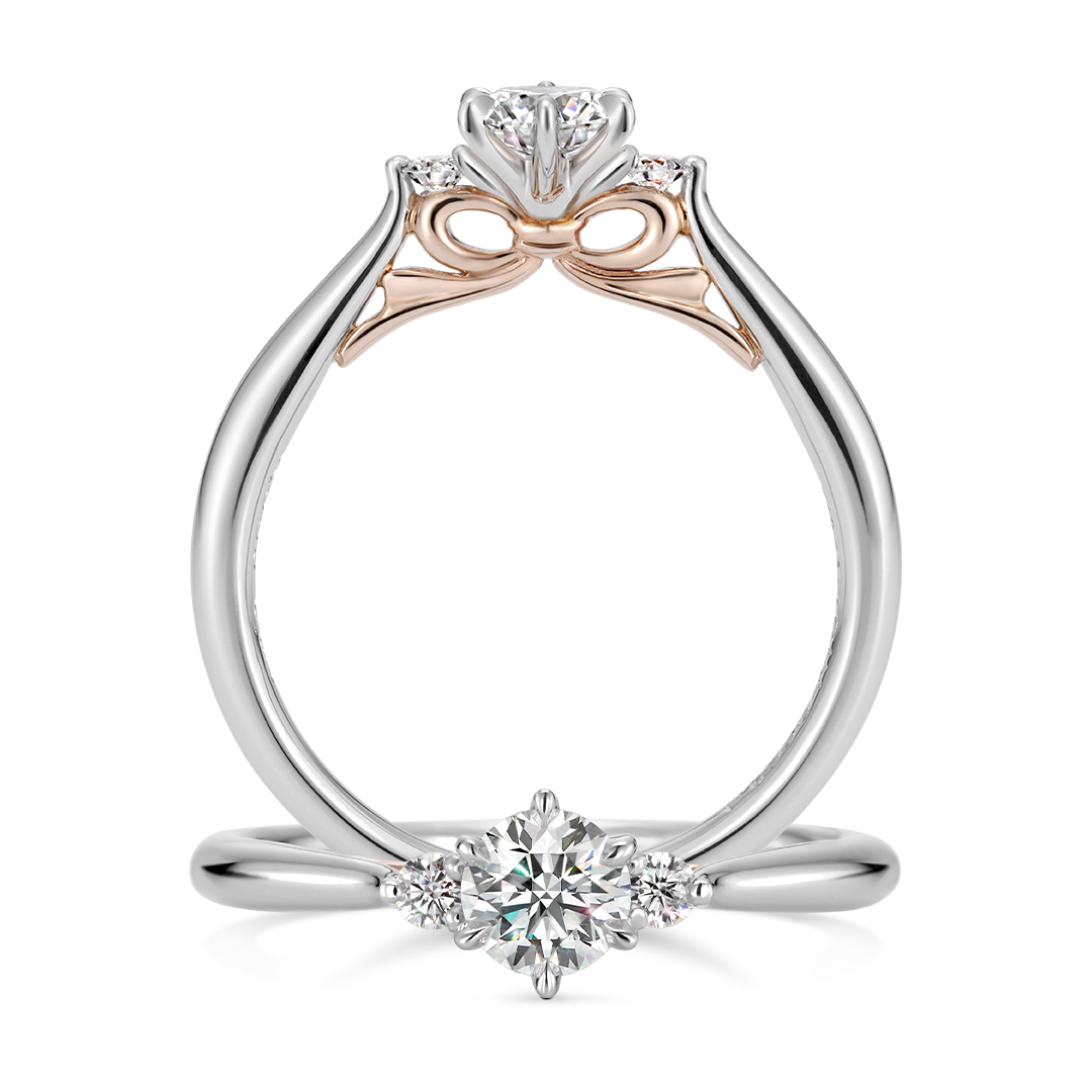 リボン[RPS-377]｜婚約指輪（エンゲージリング）｜結婚指輪・婚約指輪 