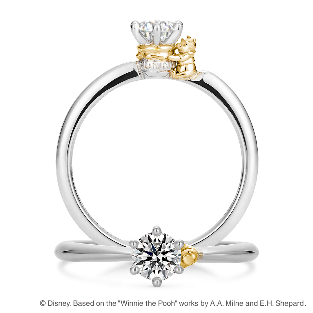 くまのプーさん』[RDPS-307]｜婚約指輪（エンゲージリング）｜結婚指輪 