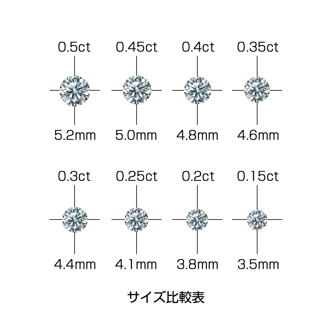 F / VS1 / 3EX H&C / 0.255ct[D00003]｜ダイヤモンド｜結婚指輪・婚約 ...