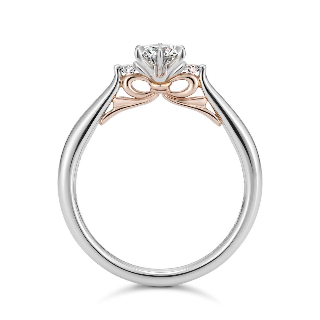 リボン[RPS-377]｜婚約指輪（エンゲージリング）｜結婚指輪・婚約指輪