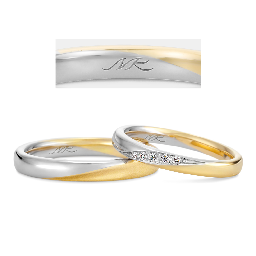 オーダーメイド刻印リング[engraved-ring]｜結婚指輪（マリッジリング