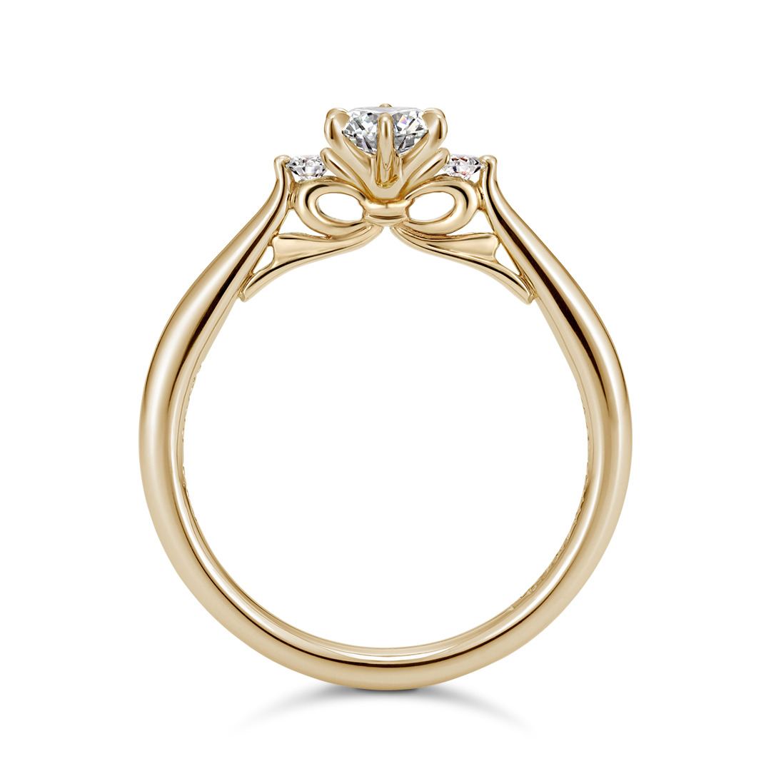 リボン[RPS-377]｜婚約指輪（エンゲージリング）｜結婚指輪・婚約指輪