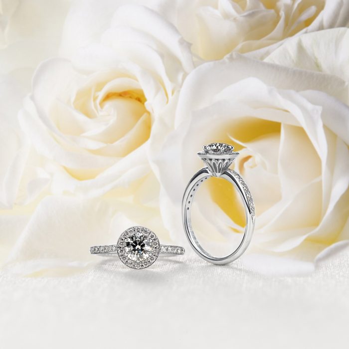 婚約指輪のご紹介 フラワーサークル K Uno Blog 結婚指輪 婚約指輪 オーダーメイドのケイウノ